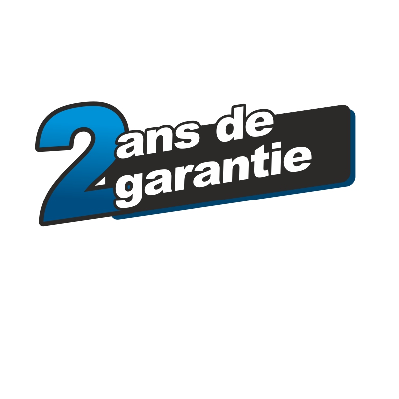 2 ans de garantie