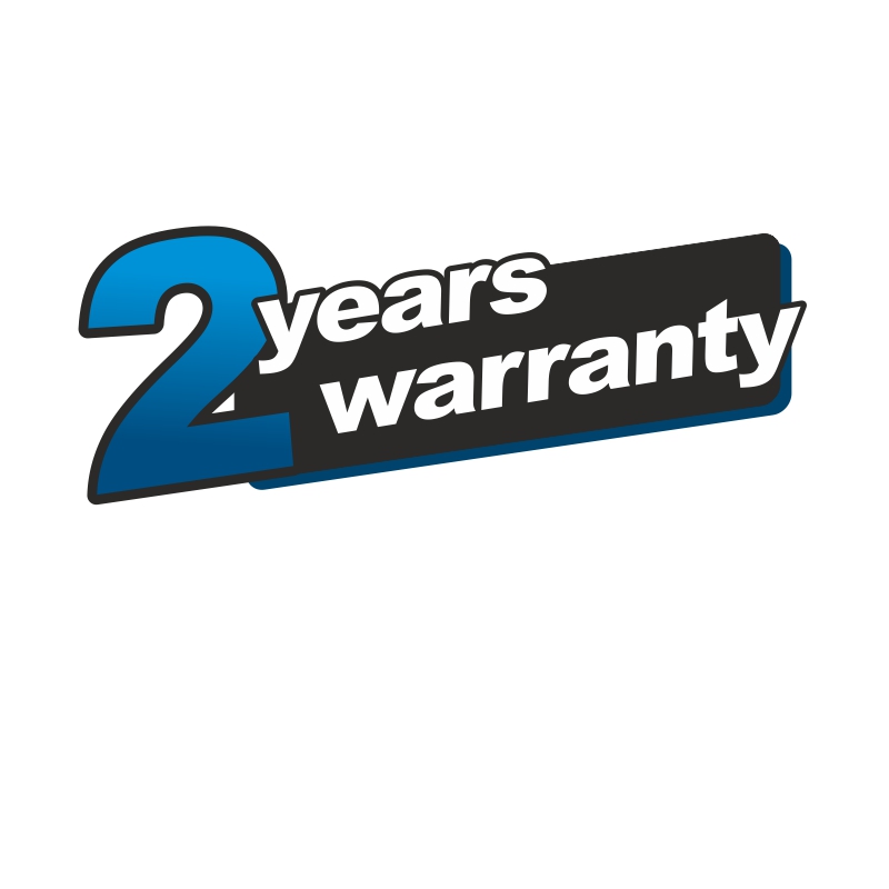 2 YEARS WARRANTY