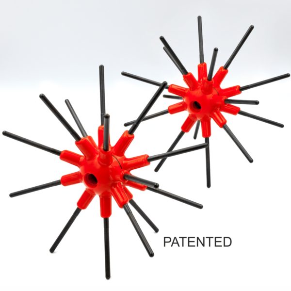 AGROTECHNIC OLIVE HARVESTER CARBON SEMISPHERES SET